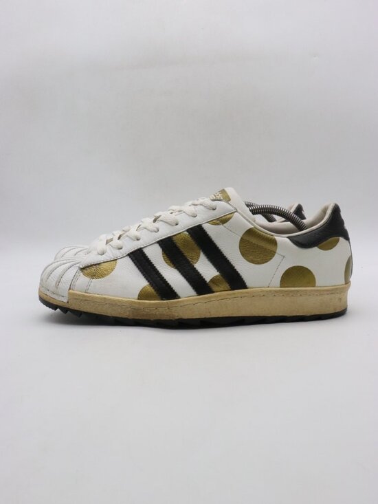 Adidas x Jeremy Scott  Men\'s Size 11 JS Polka Dot Blue White Superstar Sneakers main image 6